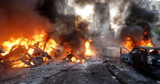<p>Six policemen killed in Egypt blast</p>